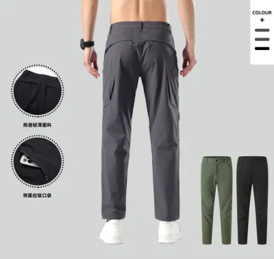 Bolsillos personalizados para correr, pantalones deportivos para hombre con pista en blanco para motocicleta, pantalones deportivos personalizados para hombres